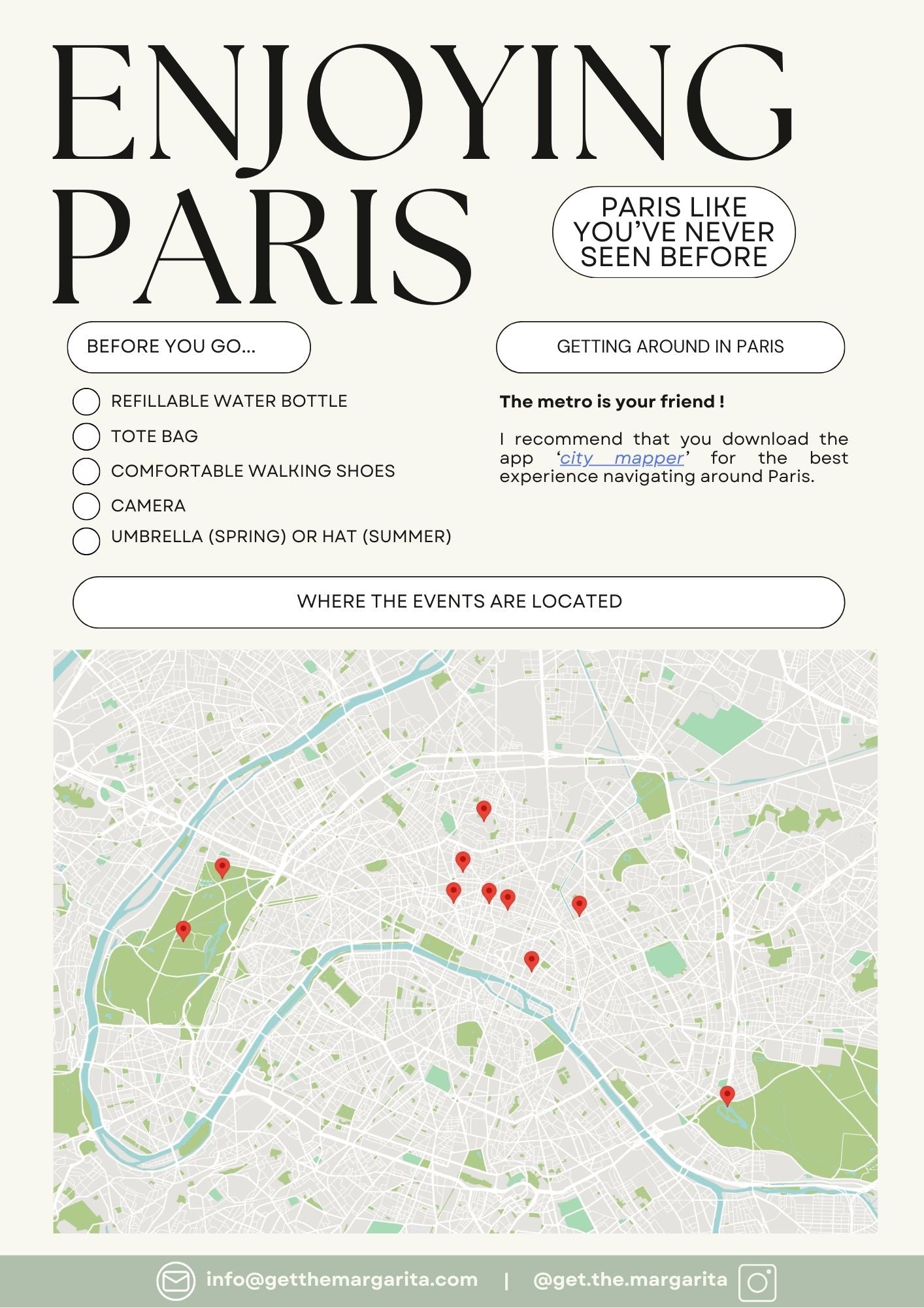 ENJOYING PARIS (10 MUST-TRY EVENTS AND ACTIVITIES)