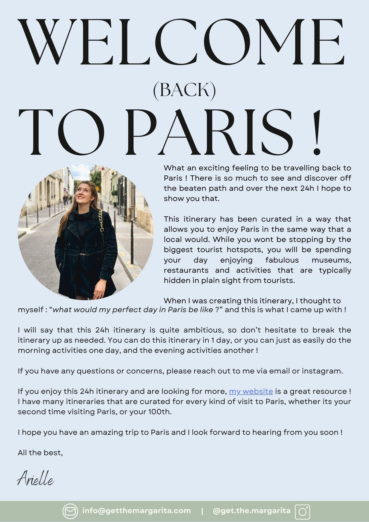 24H Paris itinerary and travel guide (for your second or third time in Paris!)